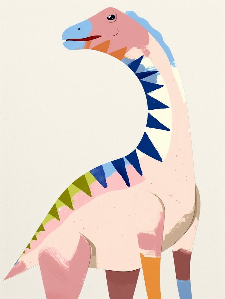 Kinderzimmer-Dinosaurierkunst Spinosaurus 2