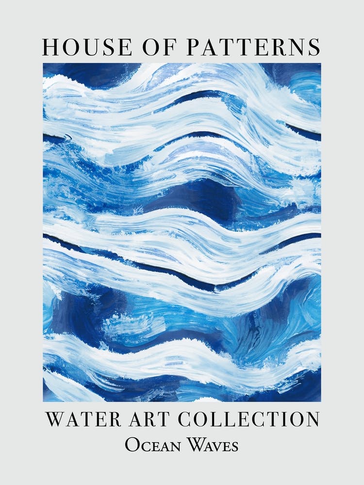House Of Patterns Ocean Waves Water 13