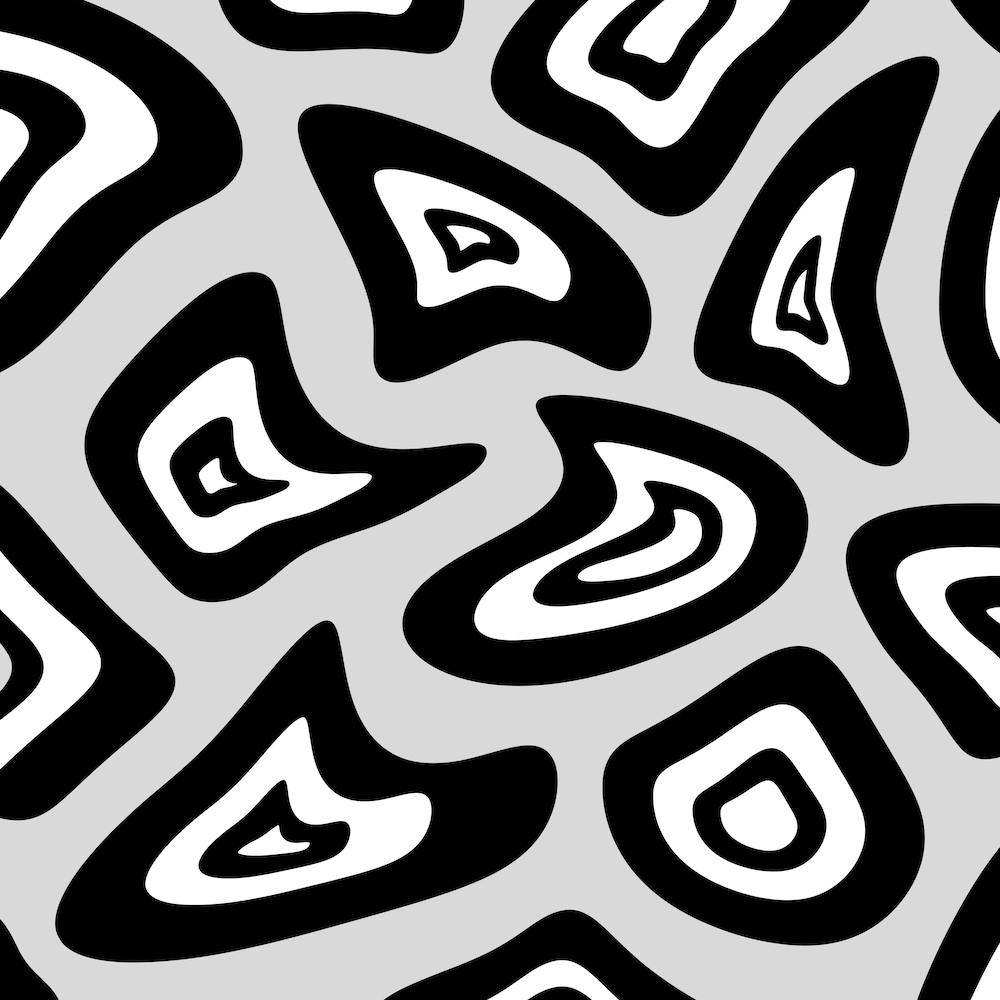 Black And White Abstract Pattern
