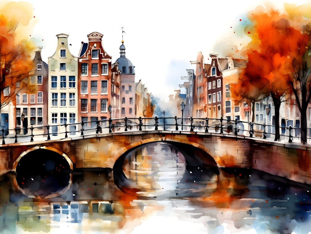Beautiful Amsterdam Canals