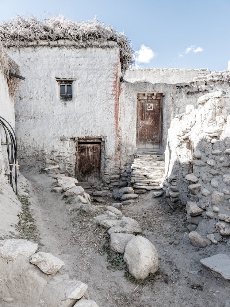 Tibetan Village In Mustang