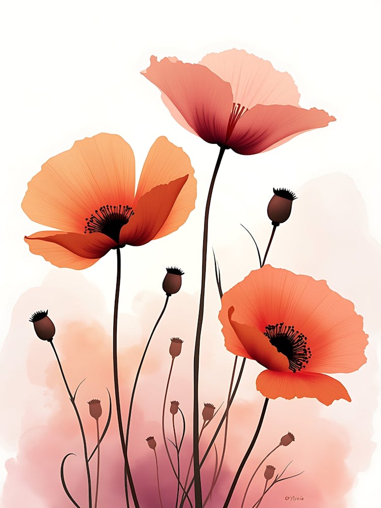 Simple Floral Focus For Elegant Rooms