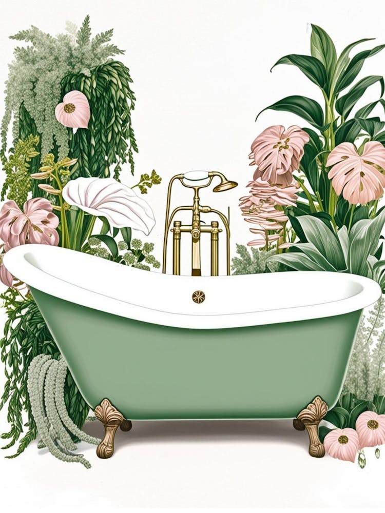 Bathtub In The Garden