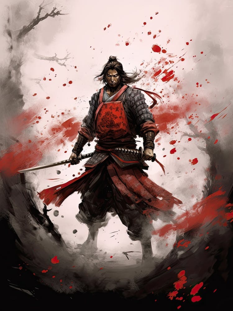 Samurai Katchu Shi Illustration 8