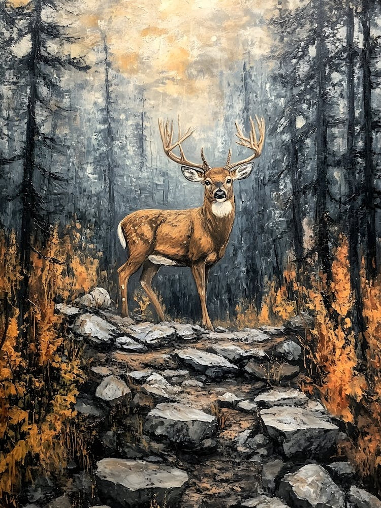 A Deer In The Woods 2