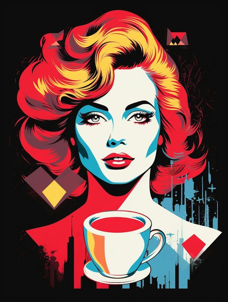 Redmond Washington Retro Pop Art 24