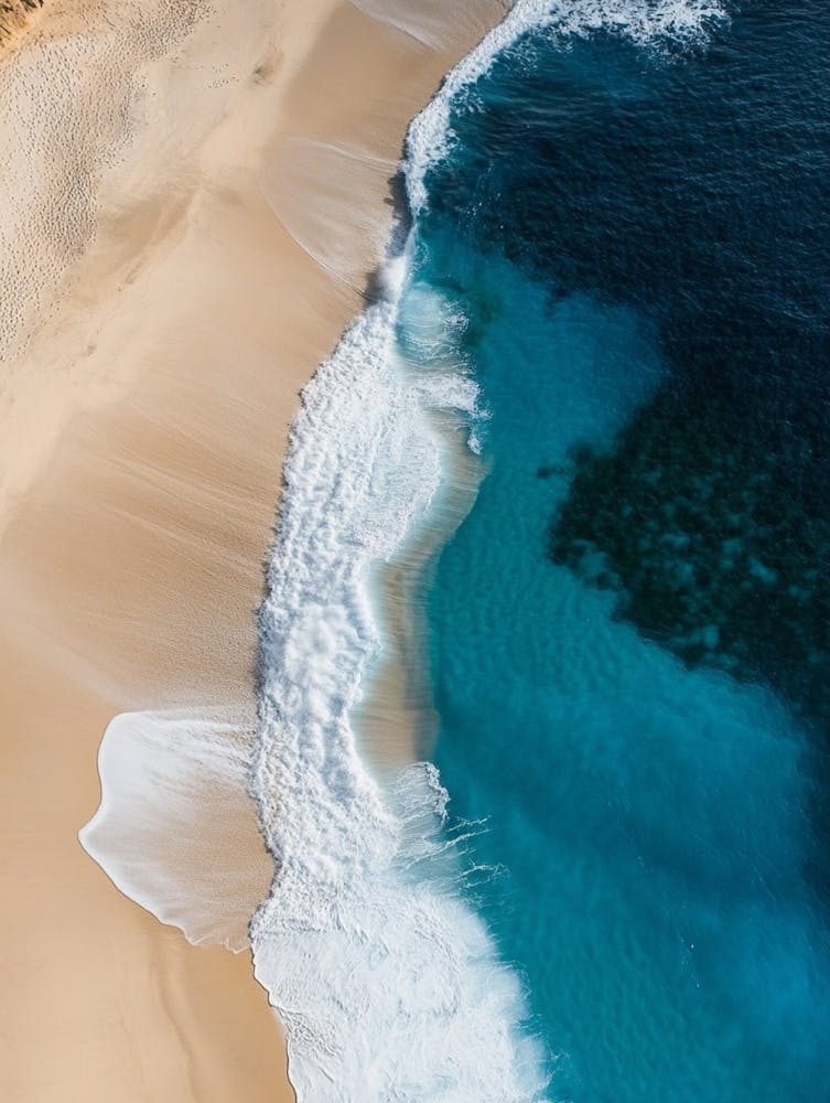 Aerial View Of A Beach 6