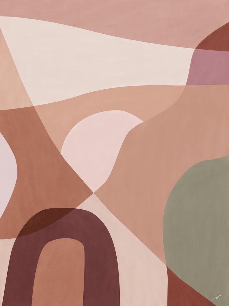 Abstract Painting and Shapes