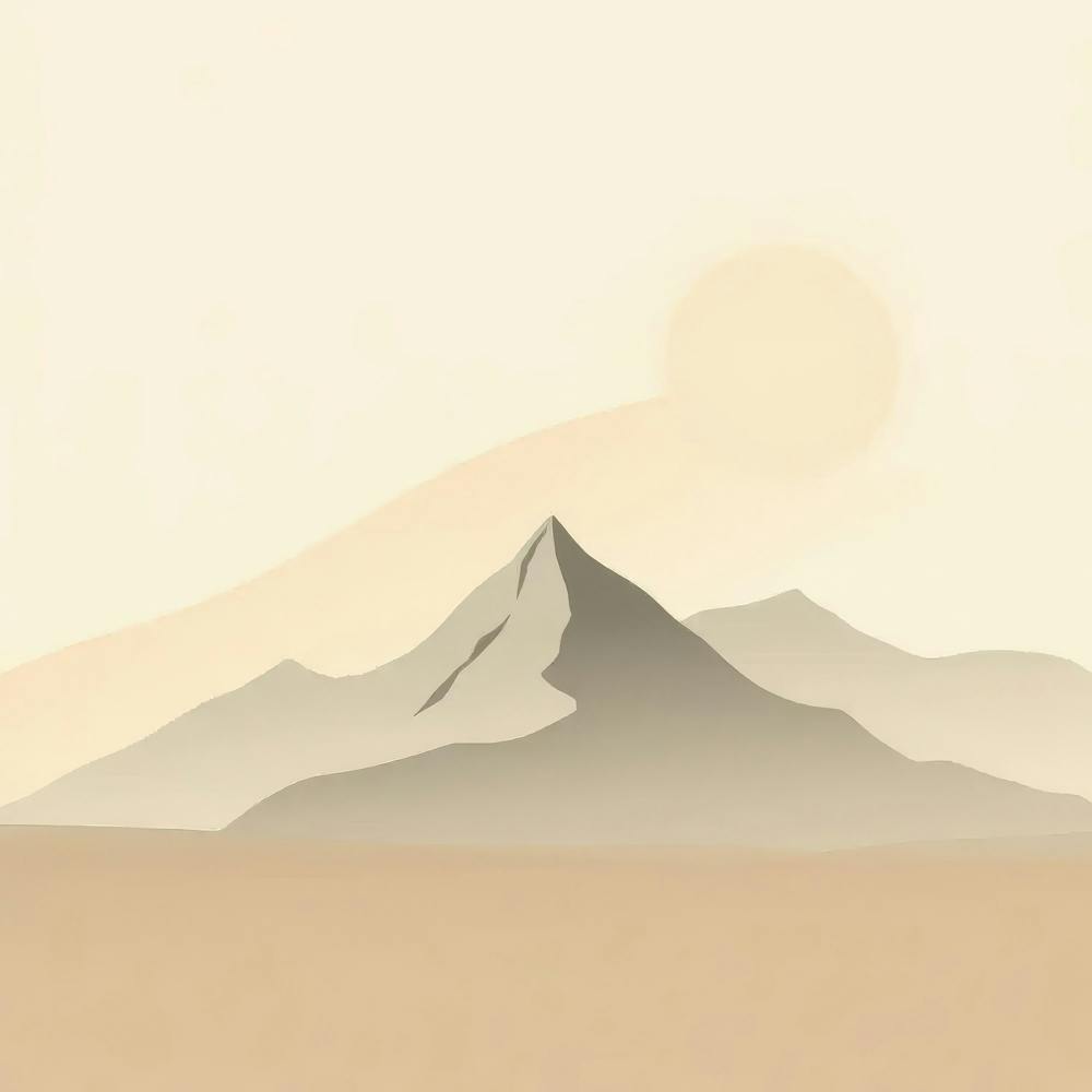 Mountains In The Desert