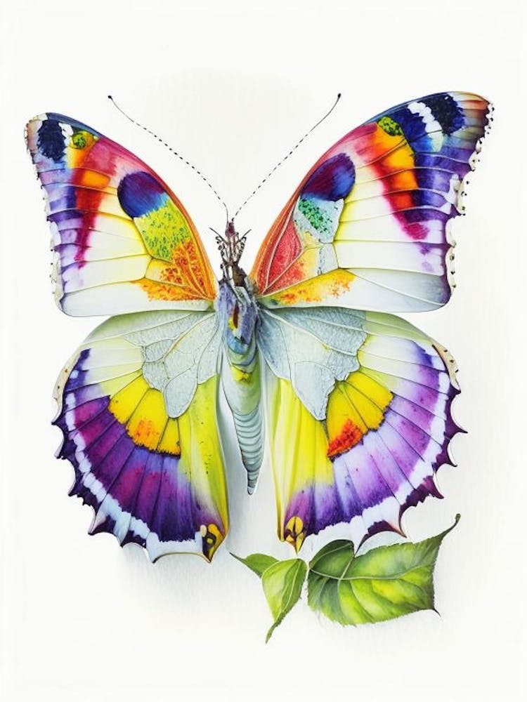 Brimstone Butterfly Decoupage 4