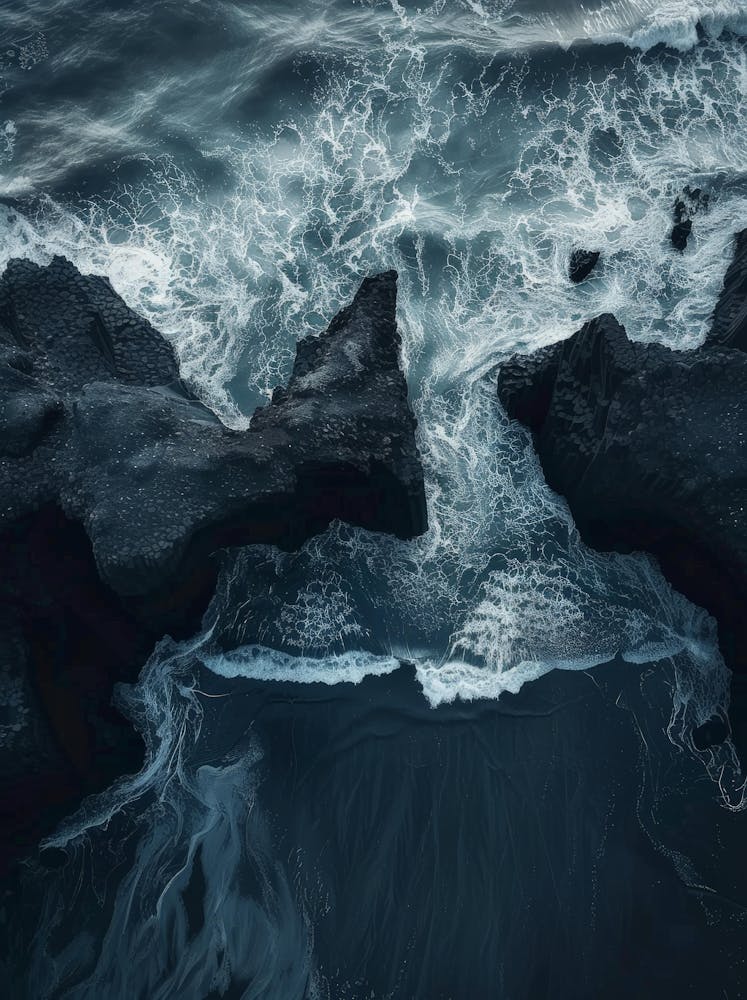 Black Cliffs Of Iceland