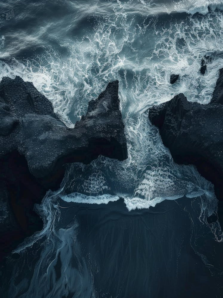 Black Cliffs Of Iceland