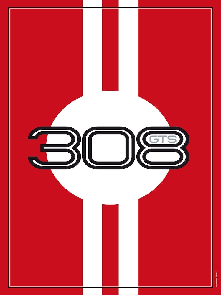 308 GTS, Racing Design