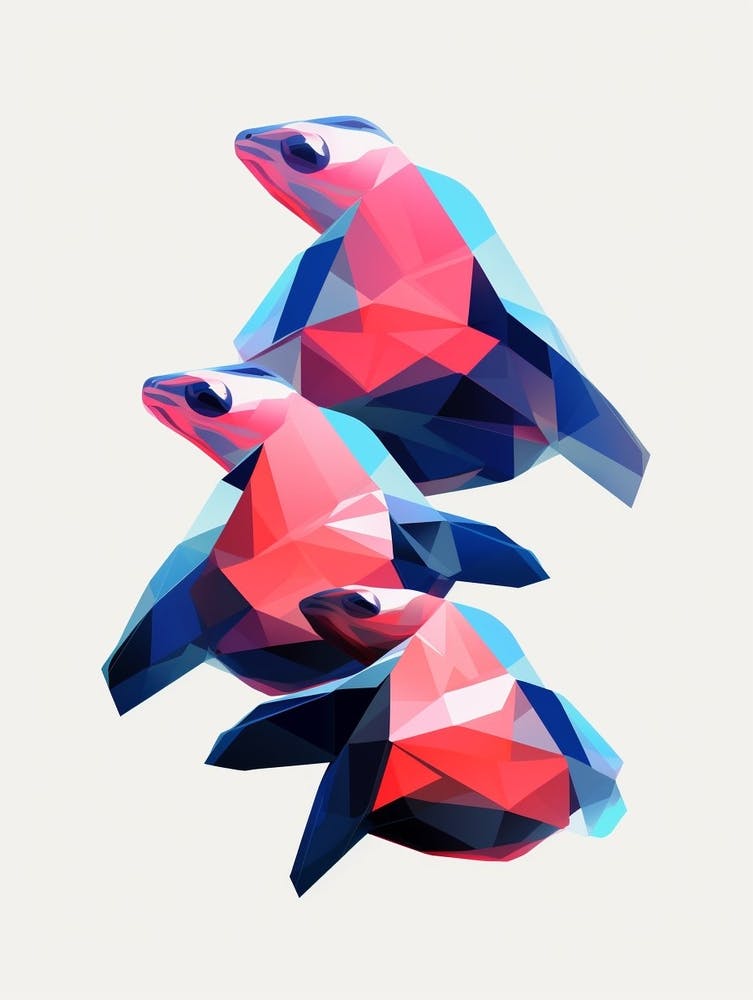 Turtle Minimalist Abstract 4