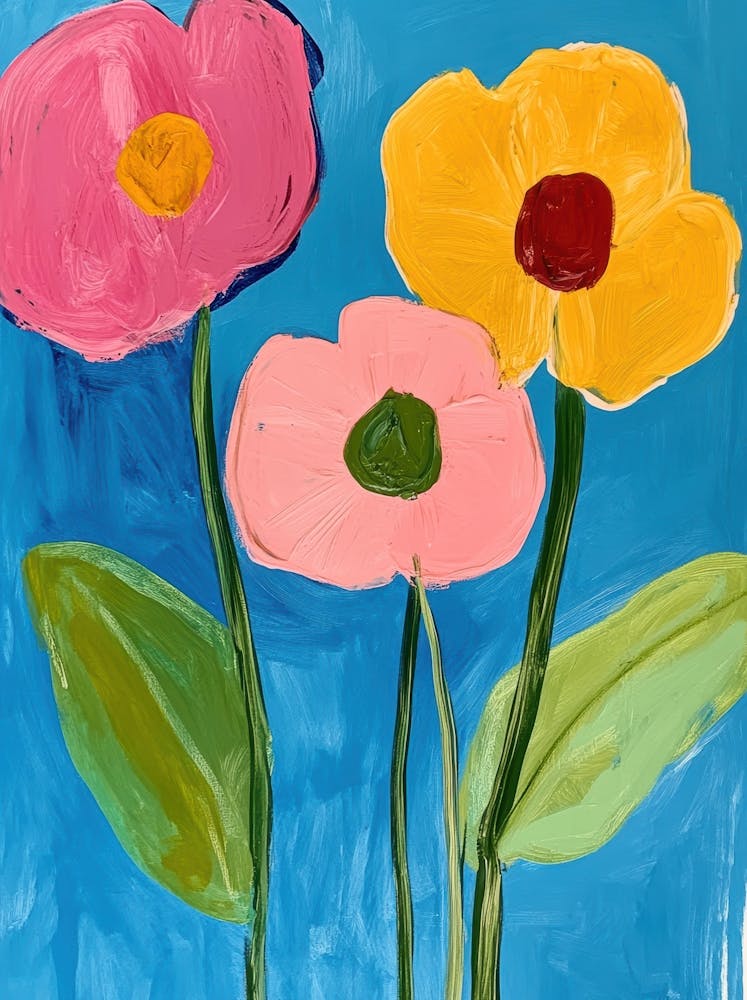 Drei Blumen 3