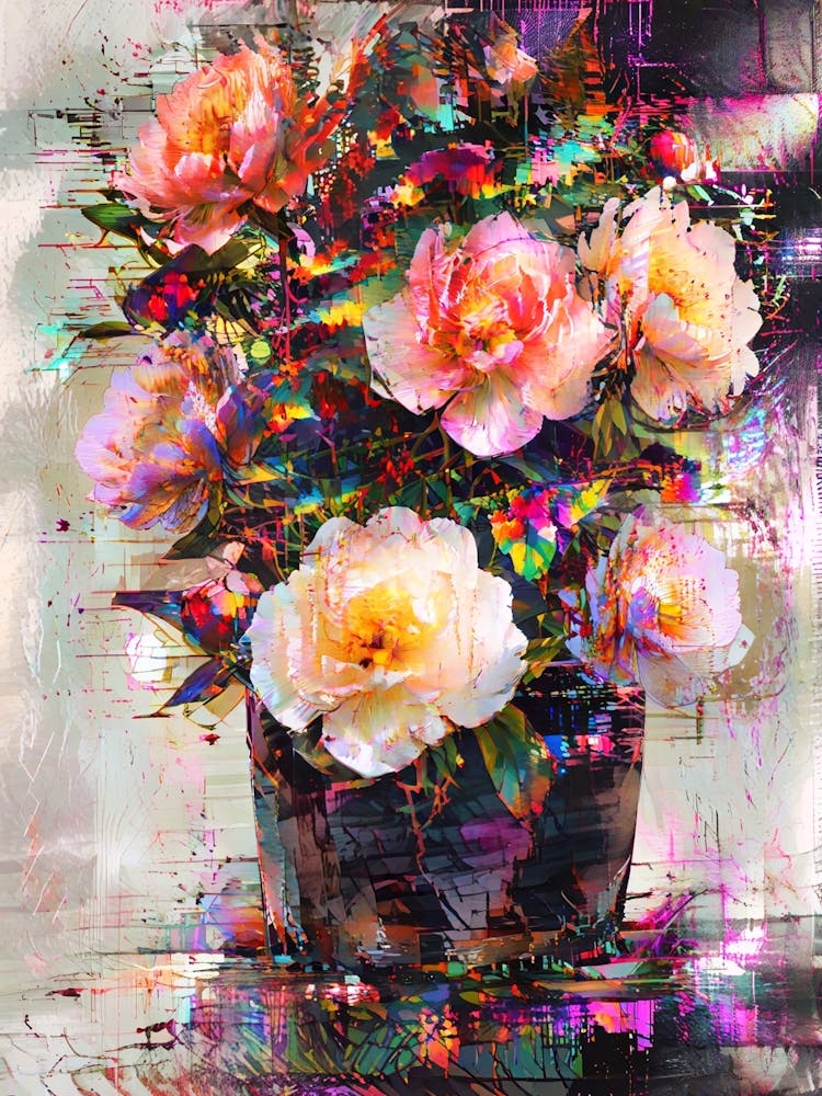 Roses In A Vase 2