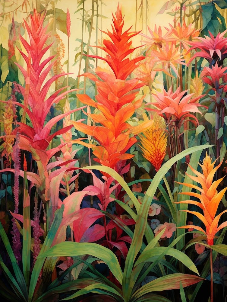 Tropical Plant Painting Dracaena 3