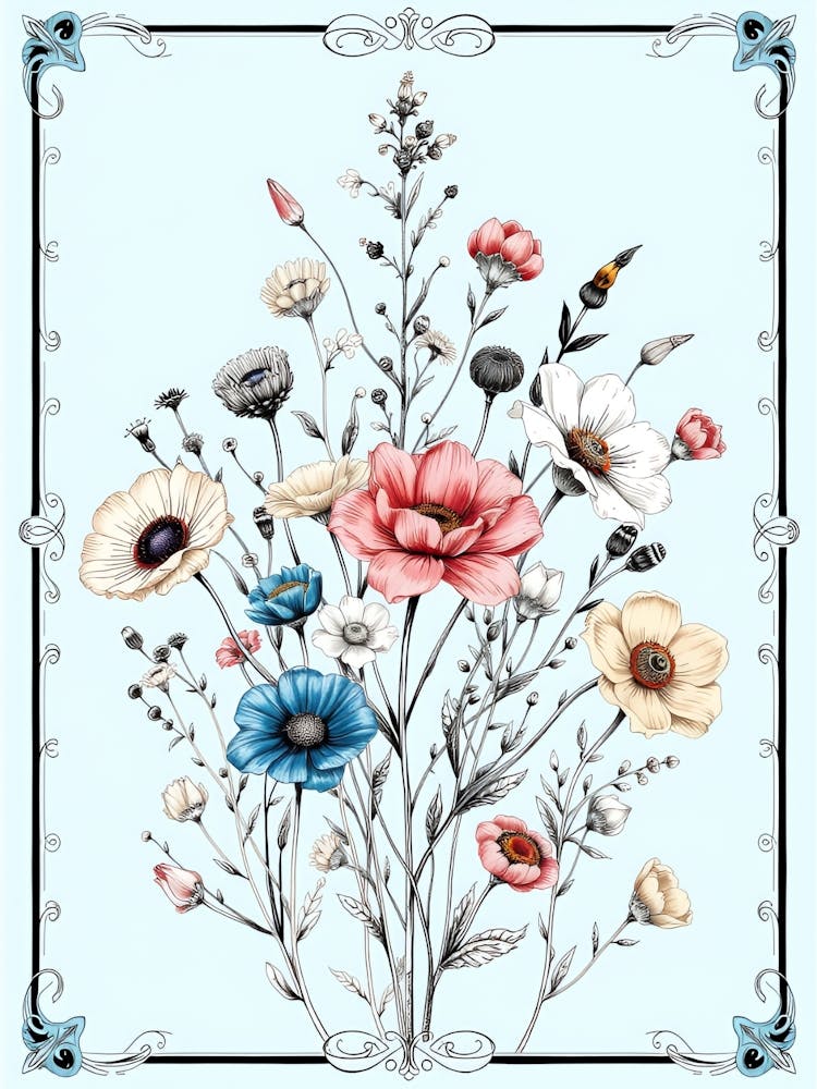 Fleurs Dans Un Vase 10