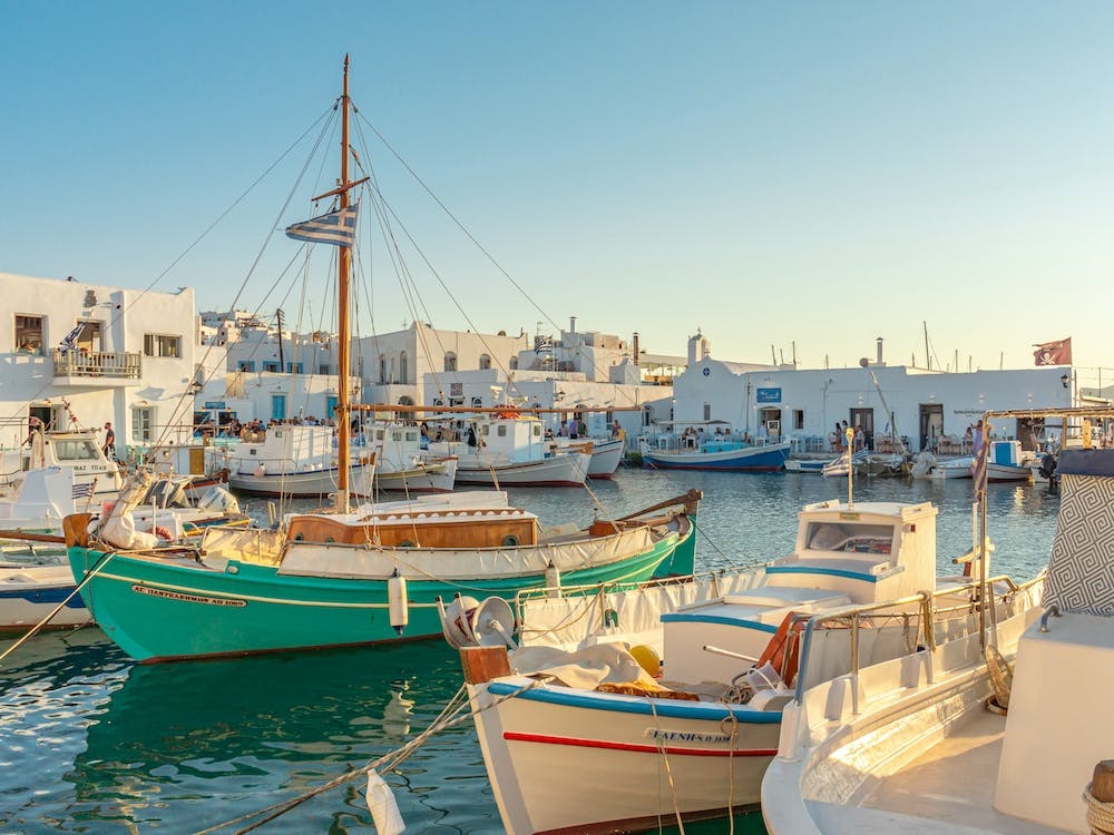 Naoussa Fishing Port