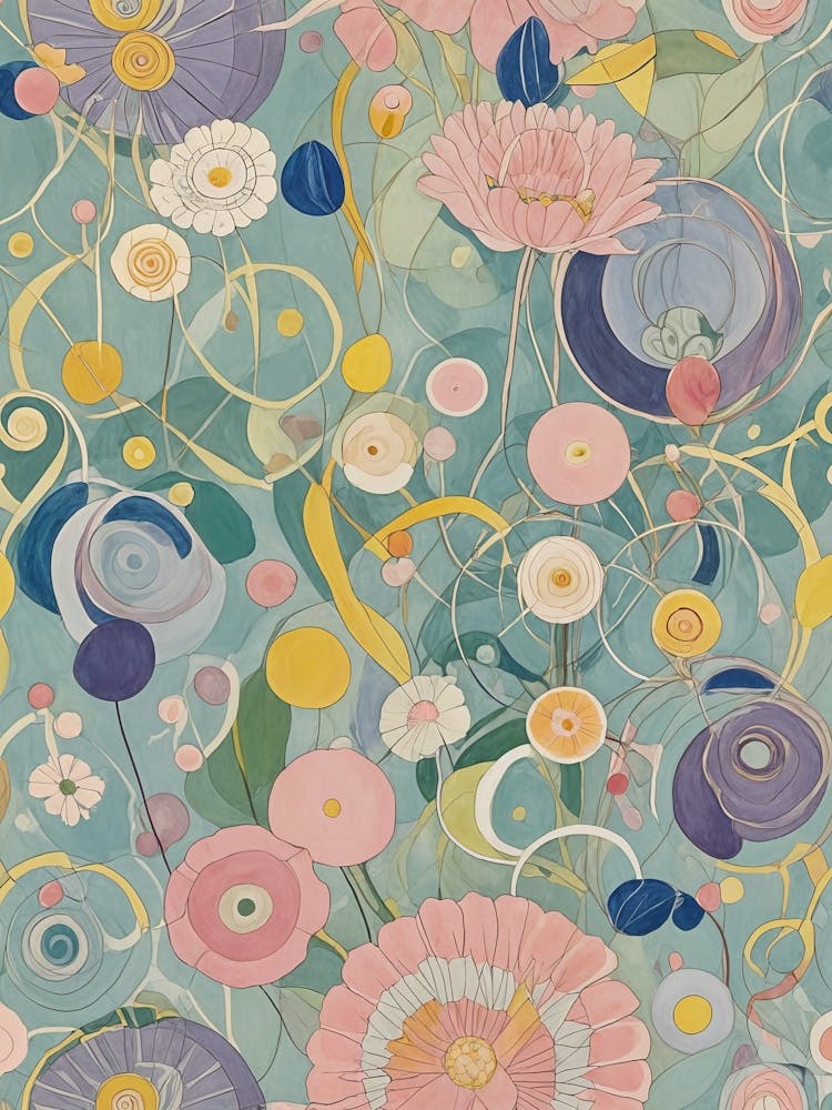 Floral Rhapsody In Pastel