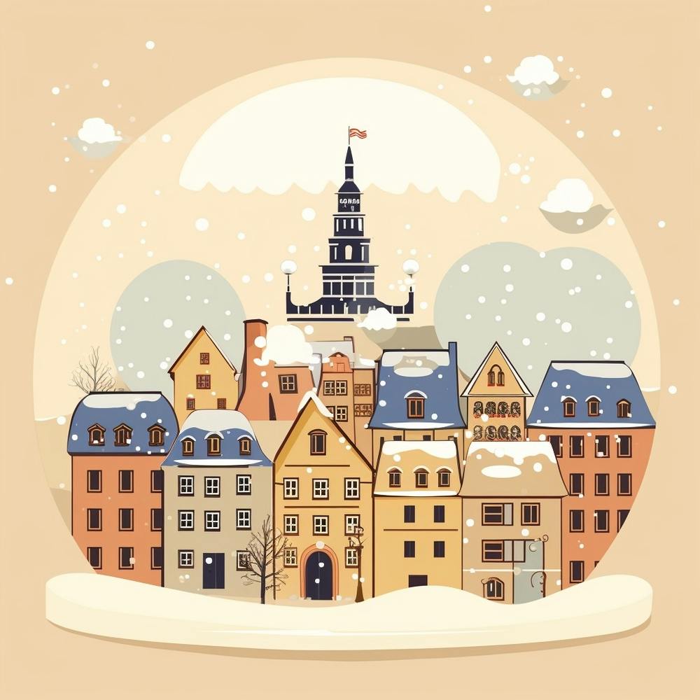 Strasbourg France 1 Snowglobe