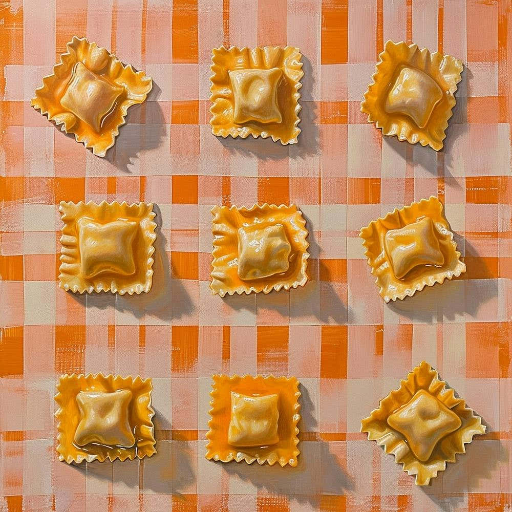 Ravioli Pastel Checkerboard 4