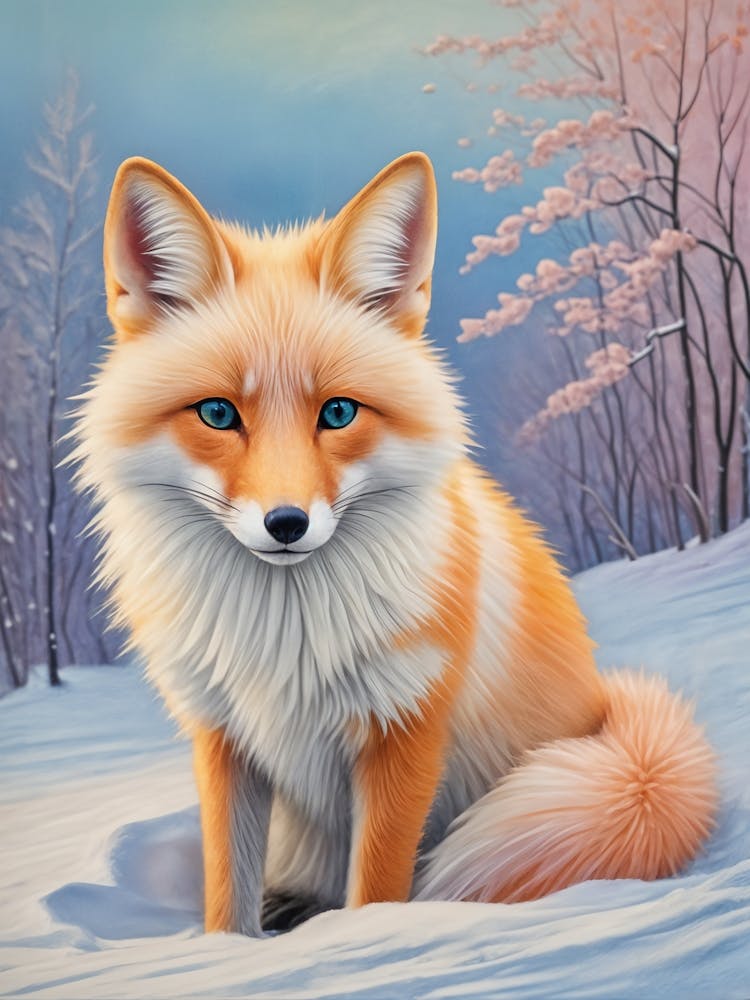 Fox In The Snow