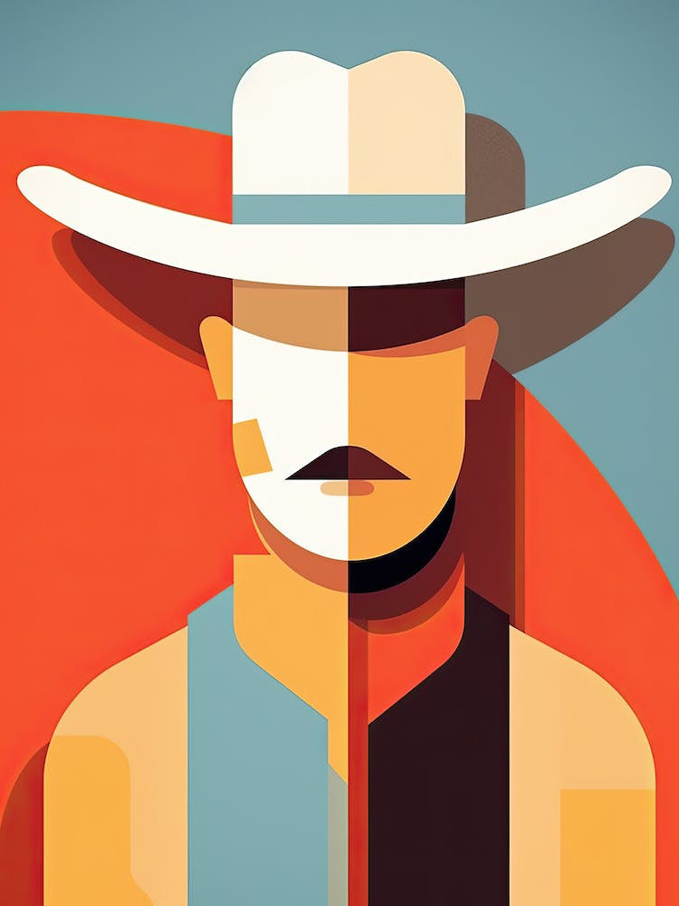 Rustic Cowboy Portrait