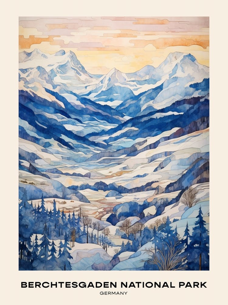 Berchtesgaden National Park Germany 7 Poster