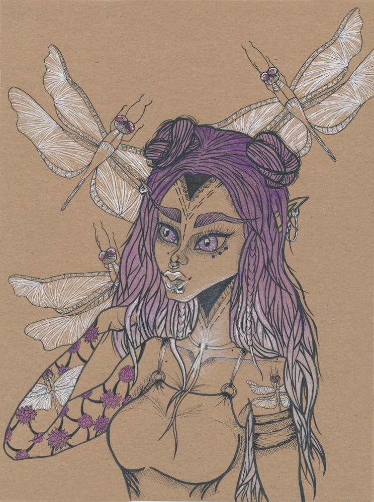 Dragonfly mother