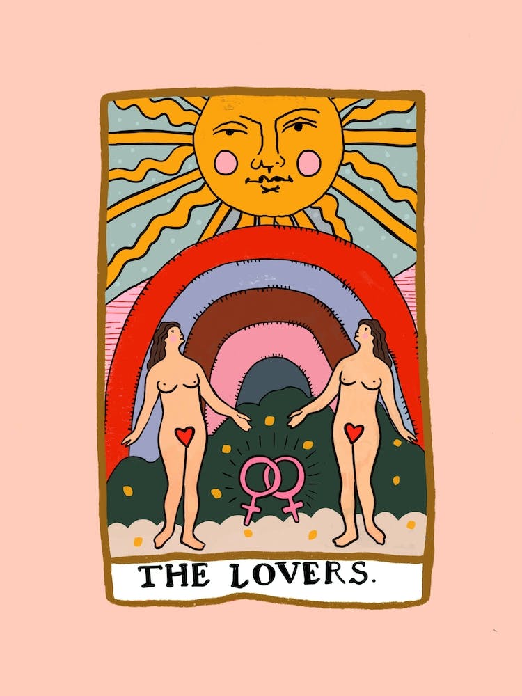 The Lovers Tarot Pride