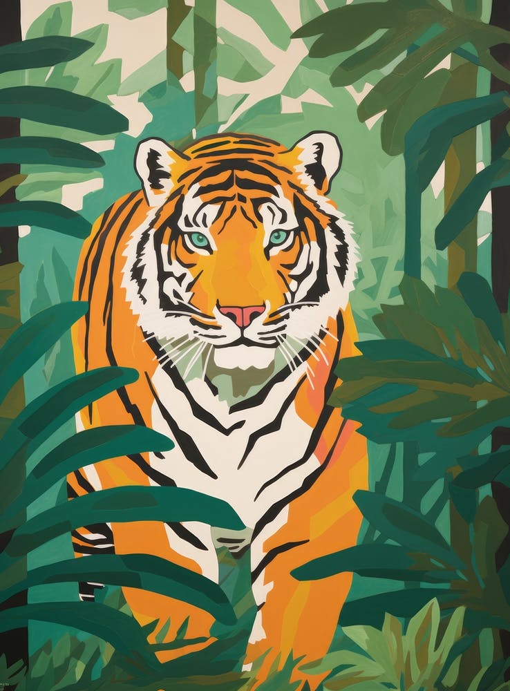 Tiger In The Jungle 31