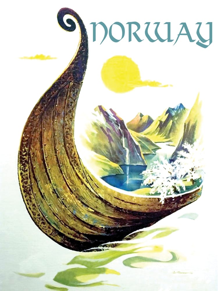 Norway, Viking Traditional Boat