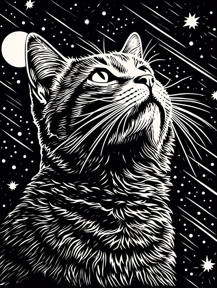 Celestial Catnap, Psychedelic Cats series