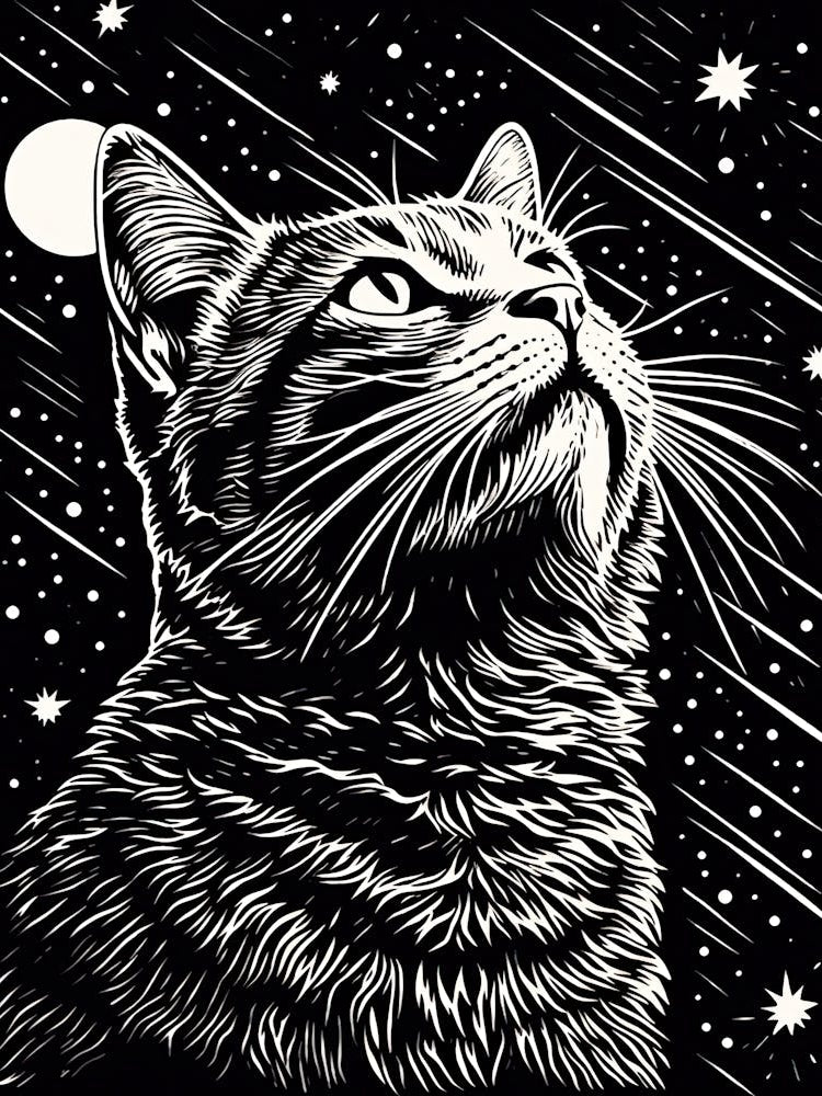 Celestial Catnap, Psychedelic Cats series