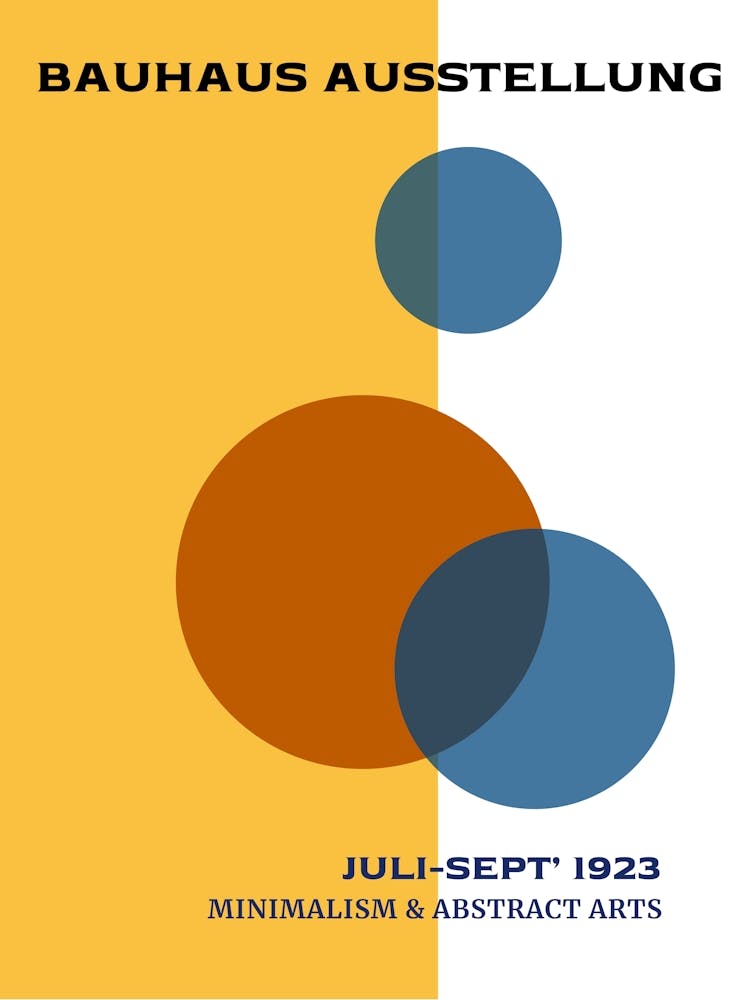 Bauhaus exhibition Aussteinung