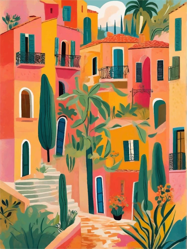 Colorful buildings