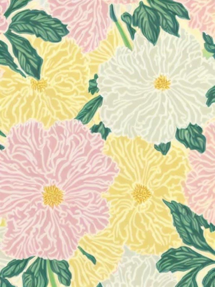 Carnations Pastel Floral 2 Flower