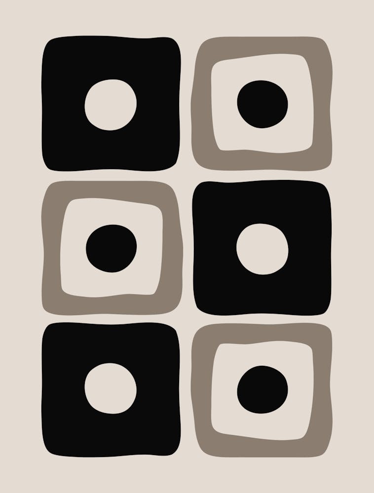 Mid Mod Geometric Abstraction 2