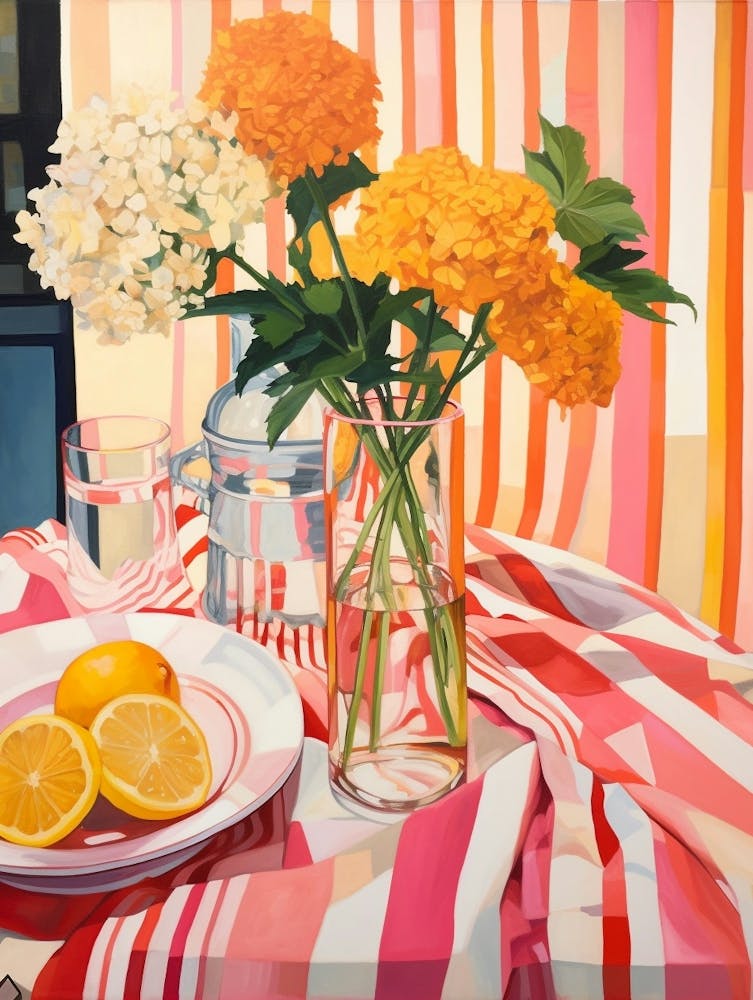 Flower Still Life Painting 4