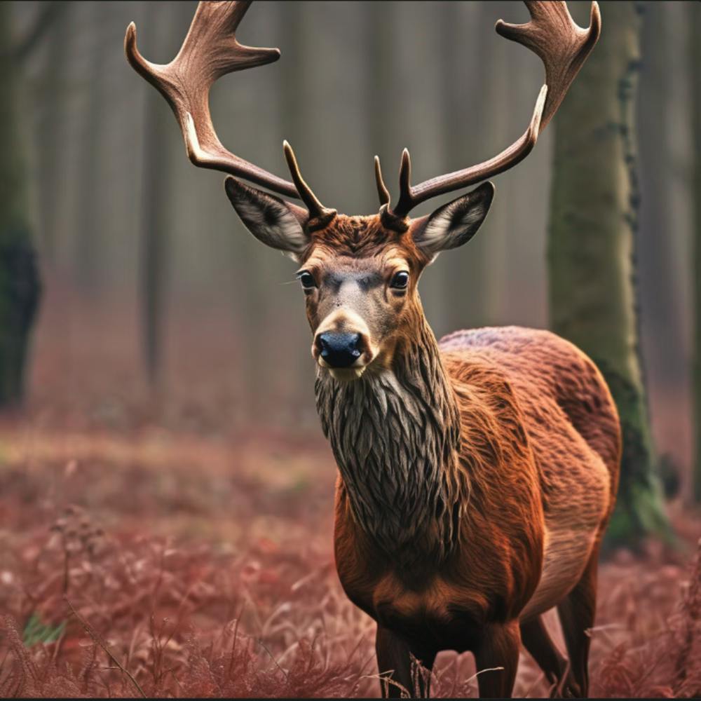 Stag In The Woods