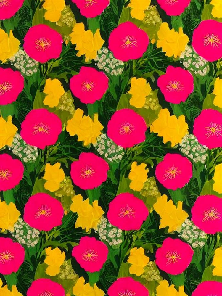 Snapdragons Andy Warhol Flower