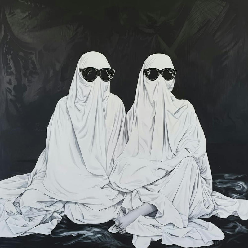 Two Women In White