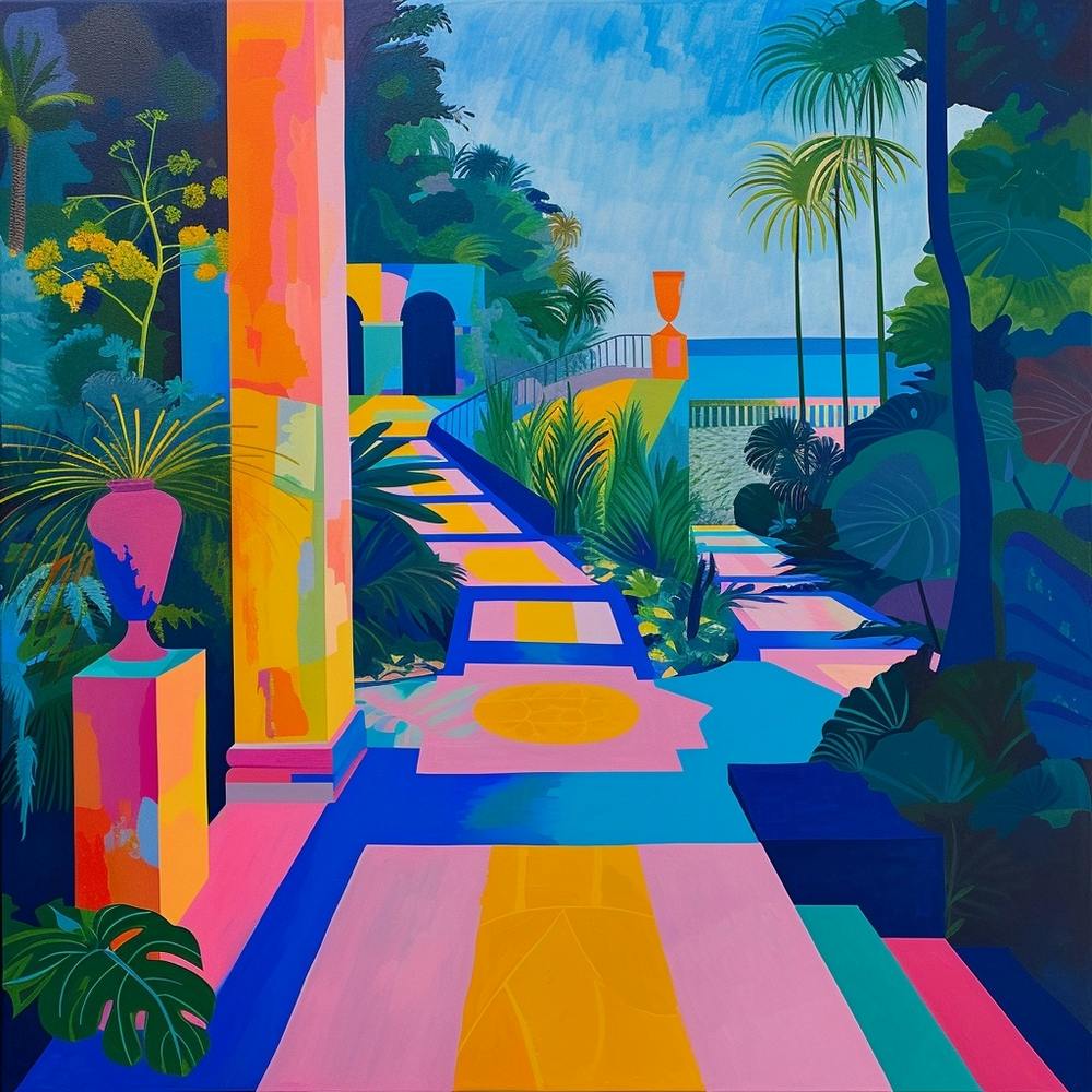 Colourful Gardens Vizcaya Museum And Gardens Usa 2