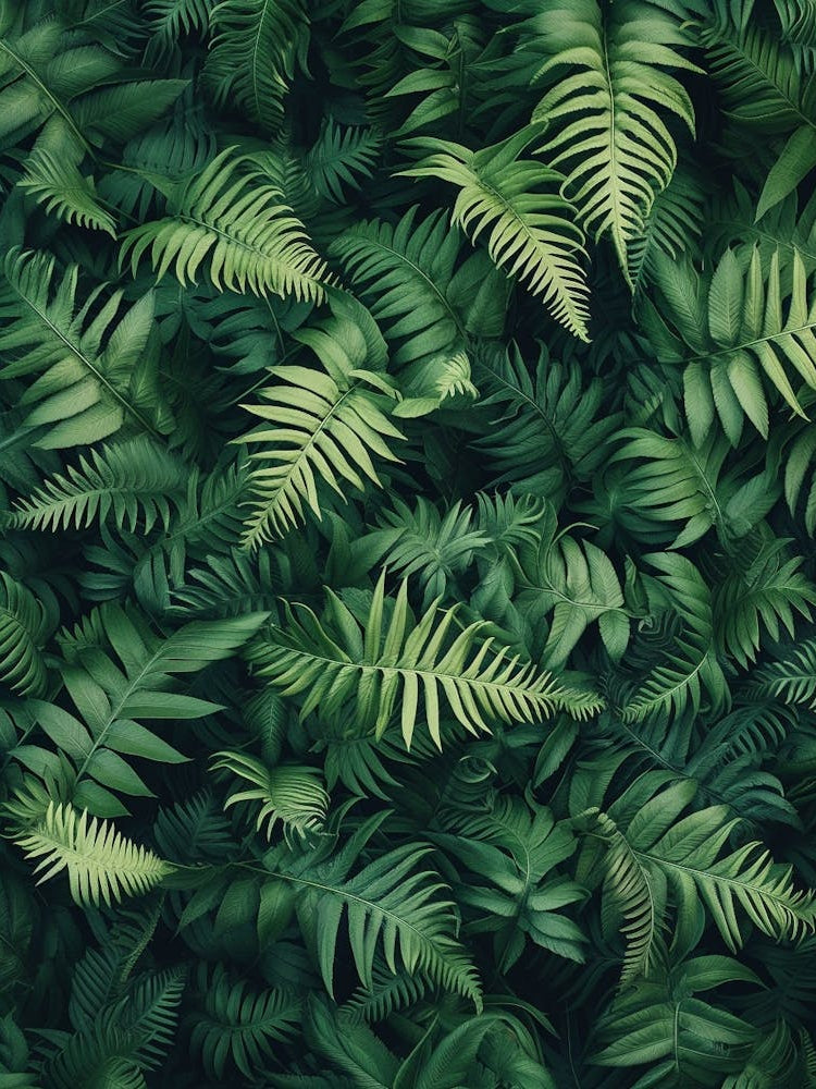 Pattern Poster Sword Fern 2