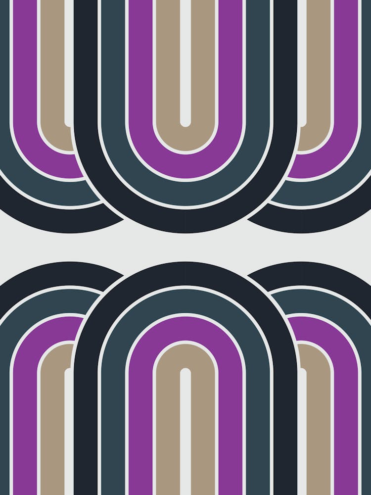 Midcentury Modern Arch Pattern Vxi In Cozy Little Space 01