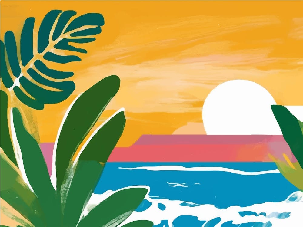 Sunset At The Beach