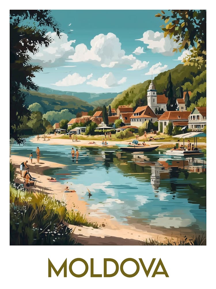 Affiche de voyage Moldova 1
