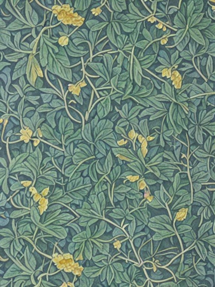 Basswood 2 tree Vintage Botanical