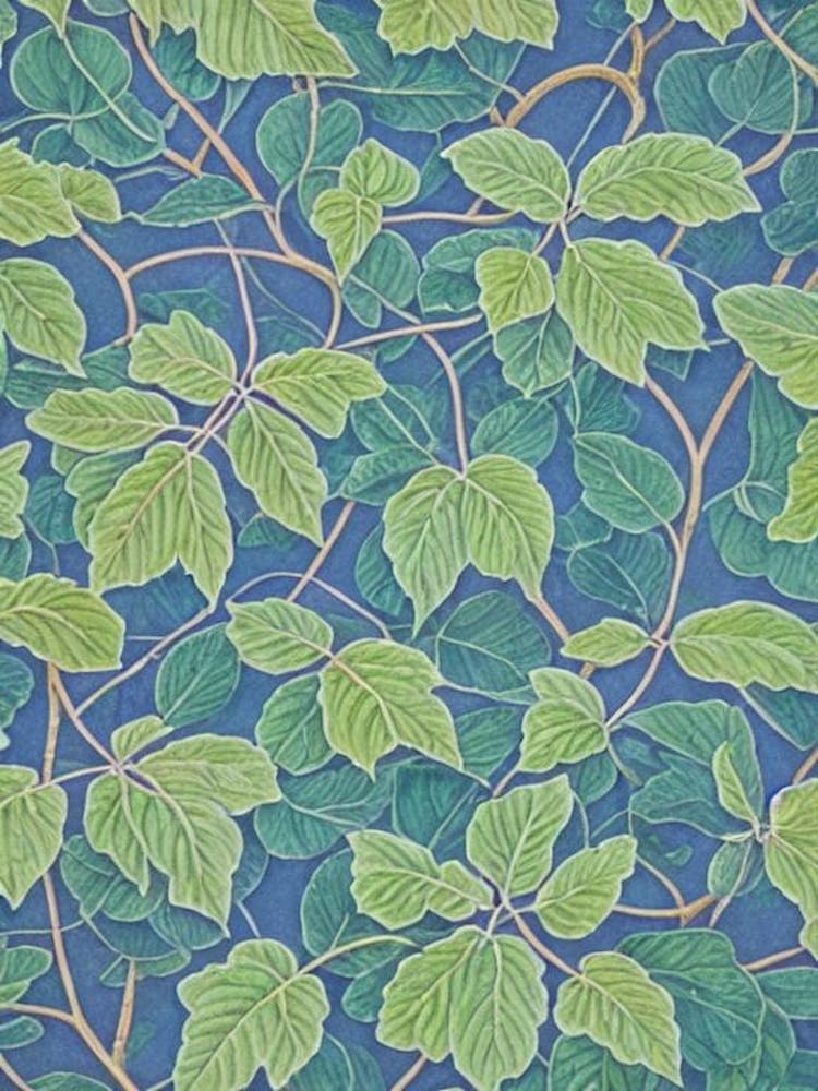American Sycamore 2 tree Vintage Botanical